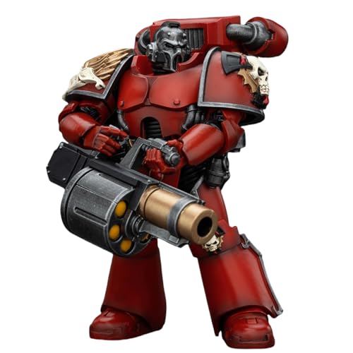 HiPlay JOYTOY Warhammer The Horus Heresy 1/18 Blood Angels Angel's Tears Squad Erelim with Angel's Tears Grenade Launcher JT00362 Action Figure HiPlay JOYTOY Warhammer The Horus Heresy 1/18 Blood Angels Angel's Tears Squad Erelim with Angel's Tears Grenade Launcher JT00362 Action Figure