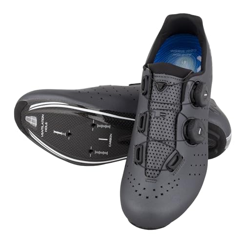 FLR Men's Sneaker, Silver, 24.5 cm