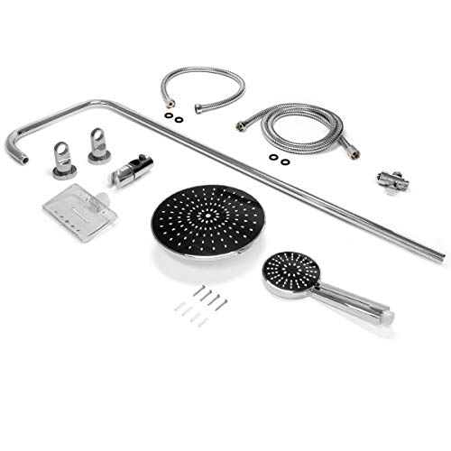 ECD Germany Set Doccia in Acciaio Inossidabile