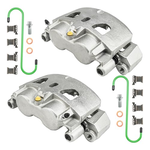 Image of PHILTOP Front Brake Caliper 18-B5302, 18-B5303 Compatible with 2011-2019 Silverado /Sierra 2500 HD /3500 HD, 2016-2019 Suburban 3500 HD