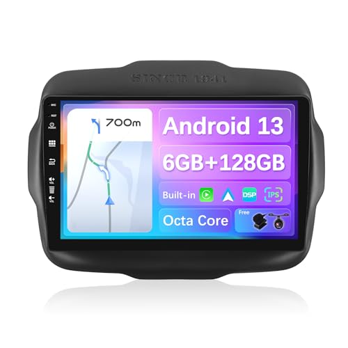 JOYX - [6G+128G] - Android 12 Autoradio Passt für Jeep Renegade (2015-2018