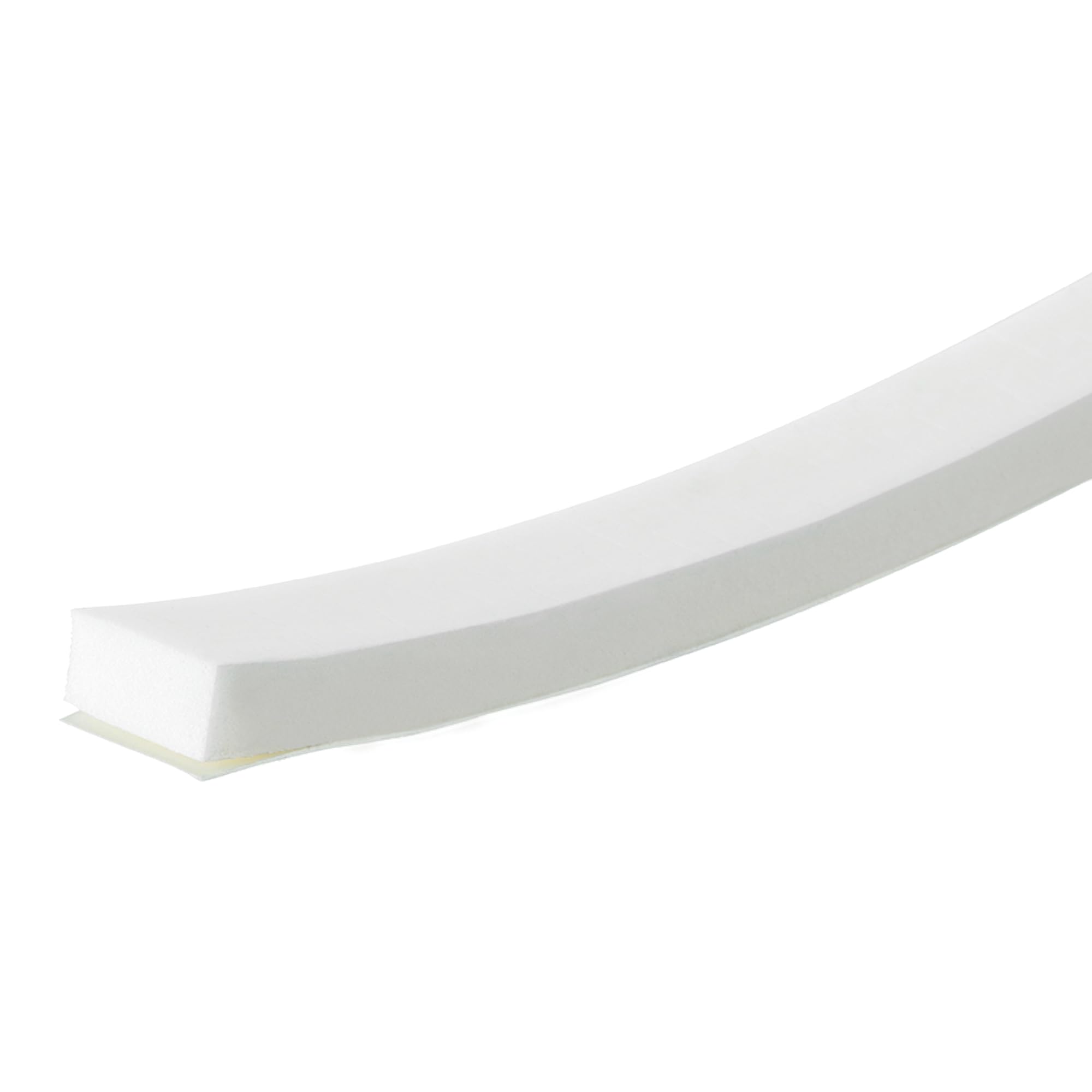 MD Building Foam Window Seal, Medium Gaps, White, 1/4in x 1/2in x 17ft