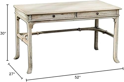 Miniatura 3 de Uttermost Bridgely Aged Writing Desk, White