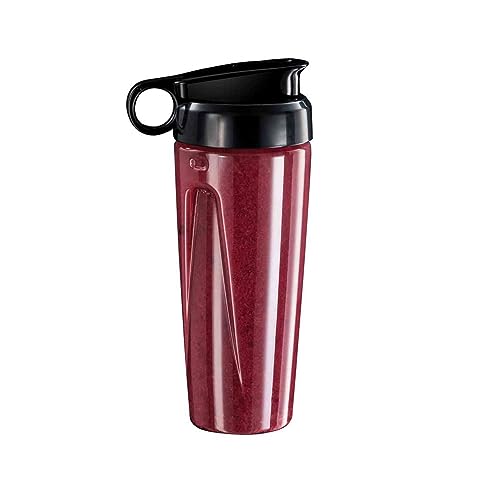 Russell Hobbs Trinkflasche To-Go inkl. Deckel & Trinköffnung [für Standmixer 2-in-1 23821-56] 600ml,BPA-frei,spülmaschinenfest,für Smoothie & als Sportflasche für unterwegs,Ersatzflasche N700105