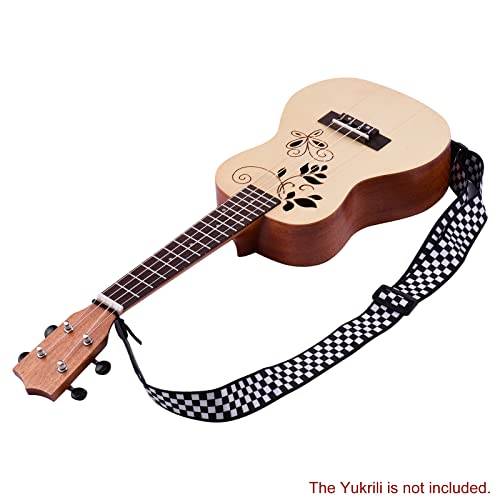Leepesx Sangle réglable pour ukulélé Ceinture d’épaule en Polyester Souple avec Corde de Suspension en Plastique pour… - Les Beatles, Paul McCartney, John Lennon, RIngo Starr, George Harrison Leepesx Sangle réglable pour ukulélé Ceinture d'épaule en Polyester Souple avec Corde de Suspension en Plastique pour… – Image 5