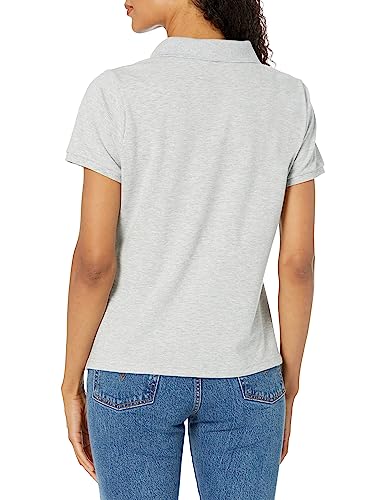Image of French Toast Women's Juniors' Short Sleeve Stretch Pique Polo Shirt