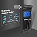 Breathalyzer, [FDA Certification] VEIPAO Professional Alcohol Tester, USB Rechargeable Portable and Easy for Personal Use Alcohol Breathalyser with Digital LCD, 10 mouthpieces and 1 Store Bag
