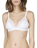 Maison Lejaby Cotonne Moi Soutien-Gorge Triangulaire, Blanc (Blanc 03), 95 (Taille Fabricant:3) Femme