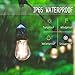 Svater 96 FT Outdoor String Lights 2W, Patio Light for Outside with 32 Antique S14 Plastic LED Bulbs, IP65 Waterproof Hanging Cafe Market Lighting, ETL-Listed Dimmable Warm White 2700K (48 FT x 2)