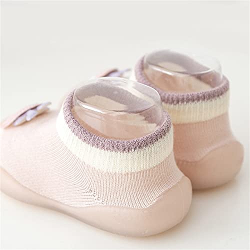 Toddler Shoes for Girls Kids Fit & Flare Funny Classic Cute Cartoon Crib Floor Shoes Prewalker Non Slip Floor Mesh Shoes4