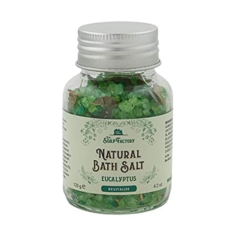 The Soap Factory EUKALYPTUS Badesalz 120 g Glas Cover