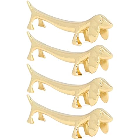 Fdit Niedliches Tier-Design, Goldene Essstäbchenablage Cover