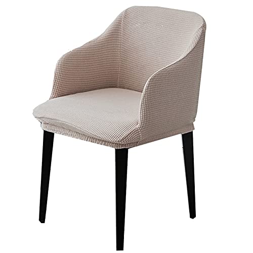 SWJ-swjssb Housse de Chaises Bureau Accoudoirs Extensible Ordinateur Pivotante Couverture de Chaise d'aile Blanche Scandinave Recouvre Fauteuil Dossier Salon,pour Cuisine,Décor de Restaurant Cover