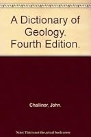 A Dictionary of Geology. Fourth Edition. B004GV6ANK Book Cover