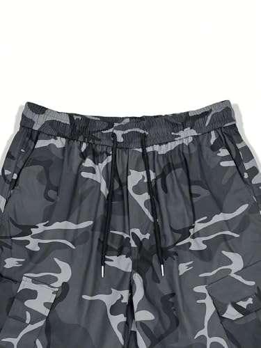 Image of Lymio Men Cargo || Army Design Cargo || Cotton Drawstring Pant Six Pocket (Also Available in Plus Sizes) (Army-03-04)