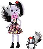 Enchantimals Muñeca con mascota Sage Skunk y Caper (Mattel FXM72)