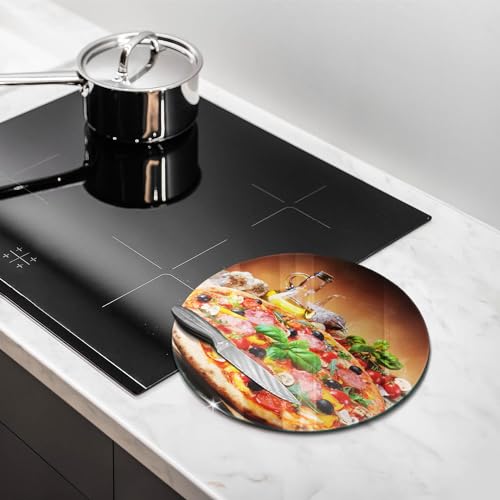 Planche à découper induction 30cm Wallfluent accessoire de cuisine pizza - 3