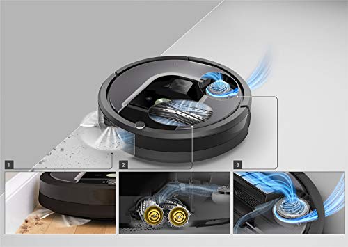 iRobot Roomba 960 Saugroboter Plus Braava 390T Wischroboter im Set: Roomba saugt und Braava wischt – Ansicht 3