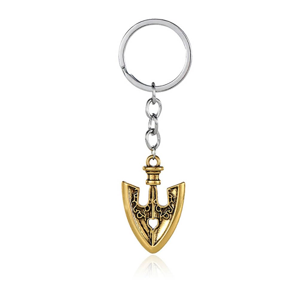 JUSONGKWCP JoJoAdventure The Stand Arrow Keychain Necklace Anime Figure Cosplay Accessories Metal Pendant Jewellery 2 Pcs (Multicolor-A)