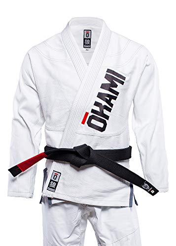 Okami BJJ GI, Competition Training, Weiss GI-Größe A4 Cover
