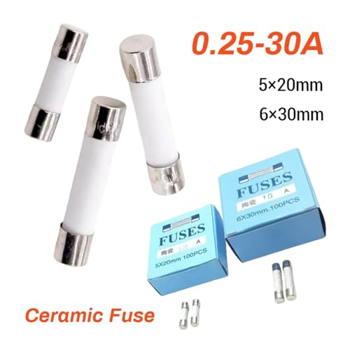 Fusible en céramique 5x20mm pour la maintenance de multimètre