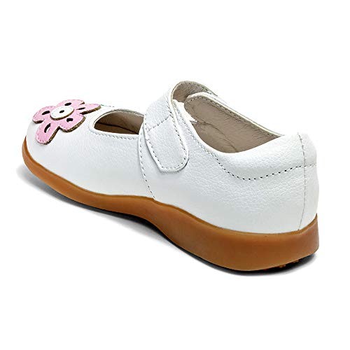 Pediped Lorraine Flex Mary Jane (Toddler/Little Kid),White/Multi Leather,26 Eu (9-9.5 M Us Toddler) #TOP20