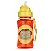 Skip Hop Toddler Sippy Cup with Straw, Zoo Steel Straw Water Bottle, Monkey