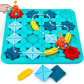 HESTİNYA TOYS Code & Go Kodlama Oyuncağı, Stem, Mantıksal Yol Oluşturma Oyuncağı, Eğitici Oyuncak, Yaratıcı Düşünme, Akıl ve Zeka Gelişimi - Görsel 4