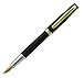 erofa Duke 209 Bent Nib Fountain Pen Matte Black, Fude Calligraphy Writing Pen with Converter