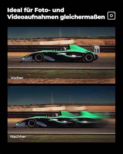K&F CONCEPT 82mm Einzelbewegungsunschärfe-Effektfilter Optisches Glasprisma Spezialeffekt-Kameraobjektivfilter (Nano-B Serie)