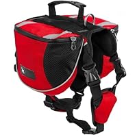 Borsa Da Sella Per Cani Impermeabile - Zaino Rete Per Ciclismo, Tracolla Regolabile, Riflettente - Taglia L - Foto 8