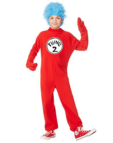 Disfraz infantil Thing 1 y Thing 2 Dr. Seuss miniatura 3