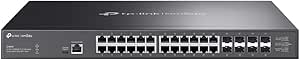 Omada 24-Port 10GBASE-T L2+ Managed Switch with 8 10GE SFP+ Slots