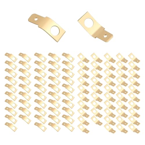 100Pieces Without Insulated Male to Male Electrical Adapters with High Conductives Brass for Electronics and Solar