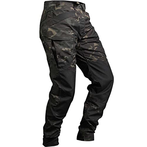 Chaqueta airsoft y pantalones militares para senderismo