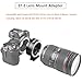 EF-Z Auto-Focus Electronic Lens Mount Adapter Compatible with Canon EOS EF/EF-S Series Lens to Nikon Z-Mount Camera Z5 Z50 Z6 Z6II Z6III Z7 Z7II Z7III Z8 Z30 Zfc
