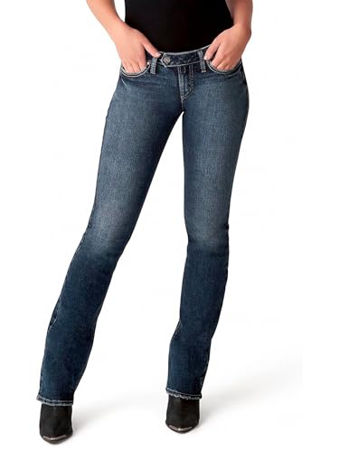 10 Best Low Rise Jeans for Women That Elevate Every Outfit 1 Silver Jeans Co. Women's Tuesday Low Rise Slim Bootcut Jeans