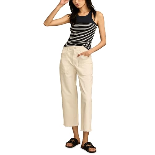 Lucky Brand Women's Lucky Legend Crop Wide Leg Jeans4