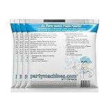 Foam Powder Pack of 4, Makes up to 480 Gallons of Foam Party Fun for Foam Machines by Dr. Party