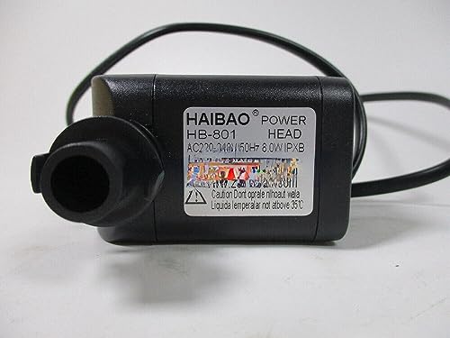 Bomba de agua HB-801 8W para fabricadora de hielo miniatura 1