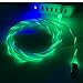 SN-RIGGOR 3 Packs Glow in The Dark Type C Cable Cord Led Light Up USB Type C Charging Cable Led Flowing USB C Charger Cord for Samsung Galaxy Note 10/Galaxy Note 9/Note 8/S10/S9 (Blue/Green/Red)