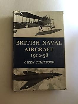 Hardcover British Naval Aircraft 1912-1958 [German] Book