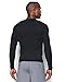 Under Armour Men's HeatGear Graphic Long Sleeve Shirt, Black/Black, Small
