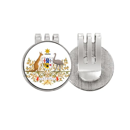 Marqueur de balle de golf souvenir de Canberra Australie idée cadeau golfeur
