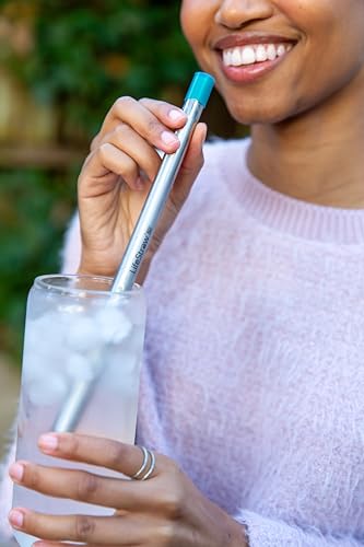 Image of LifeStraw Sip - Reusable Stainless Steel Water Filter Drinking Straw