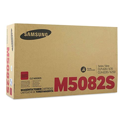 Cartouche toner magenta CLT-M5082L contre les impressions ternes sur Samsung CLX-6220