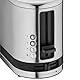 WMF Küchenminis Toaster Langschlitz mit Brötchenaufsatz, 2 Scheiben, XXL, Bagel-Funktion, Langschlitztoaster mit 7 Bräunungsstufen, 900W, Toaster edelstahl matt