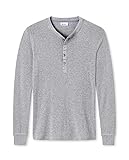 Schiesser Revival Karl-Heinz Button Long Shirt grau 8