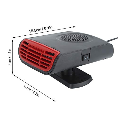 Aquecedor de carro portátil, desembaçador de pára-brisa, ar condicionado de carro para veículo de ca