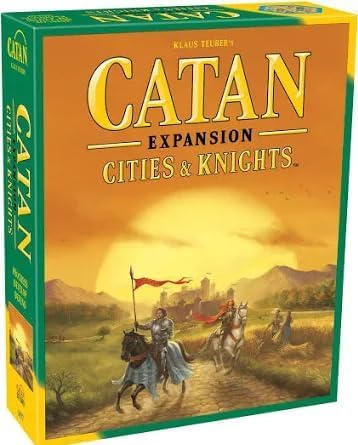 Image of Cities & Knights Expansion Board Game Add-On - Advanced Strategy, City Building & Knight Defense Gameplay